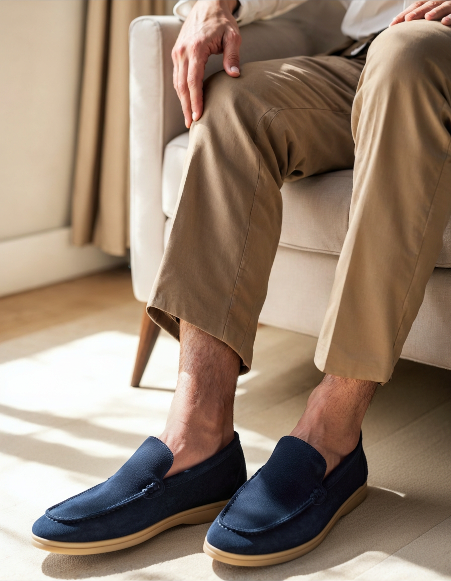 Old Money Premium Suede Loafers