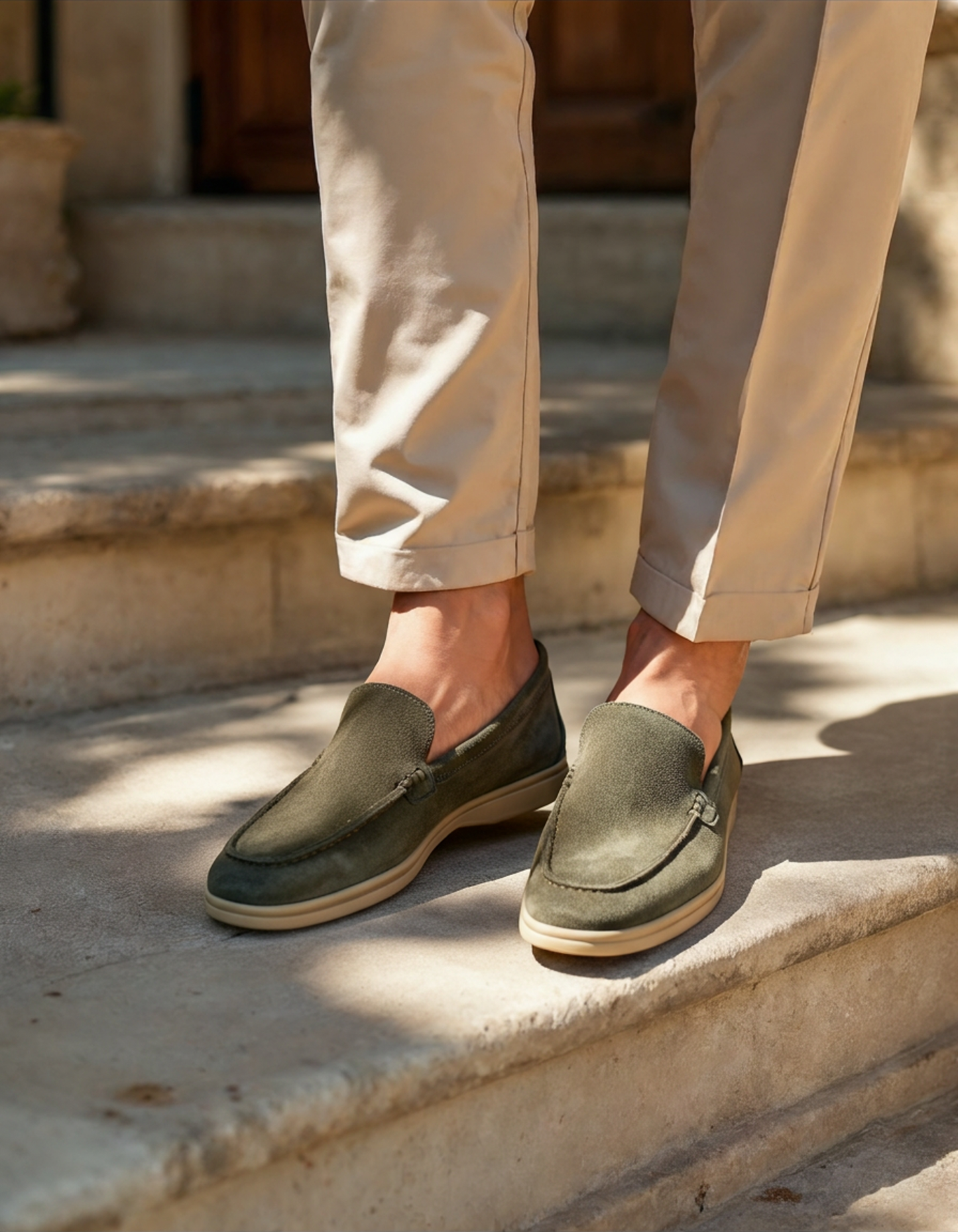 Old Money Premium Suede Loafers