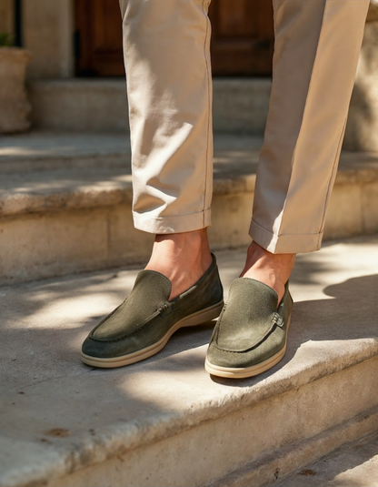 Old Money Premium Suede Loafers